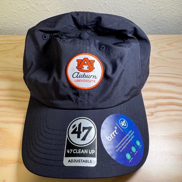 47 Other - Auburn University Brrr Cleanup Adjustable Navy Blue Nylon Cap OSFA‎ Soft Shell
